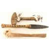 Image 2 : Lot of (2) Bone Weapons