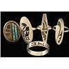 Image 1 : Lot of 5 Native Sterling Rings