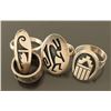 Image 1 : Lot of 5 Sterling Hopi Rings