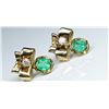 Image 3 : Gorgeous Columbian Emerald and Diamond Earring
