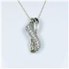 Image 1 : Dazzling Diamond Infinity Pendant