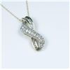 Image 2 : Dazzling Diamond Infinity Pendant