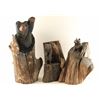 Image 1 : Lot of (2) Tree Stump Bear Decorators
