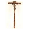 Image 2 : Rare Polychromed Hand Painted Crucifix
