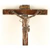 Image 3 : Rare Polychromed Hand Painted Crucifix