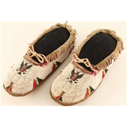 Native American Beaded Moccs