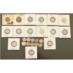 Lot of US Dimes & Nickels