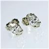 Image 1 : Brilliant Tiffany Style Diamond Stud Earrings
