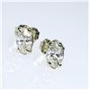 Image 2 : Brilliant Tiffany Style Diamond Stud Earrings