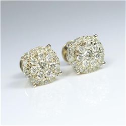 Brilliant High Quality Diamond Earrings