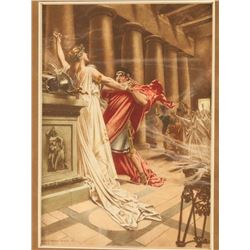 Original Gouache on Canvas