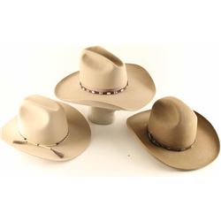 Lot of 3 Cowboy Hats