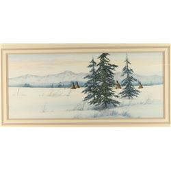 Original Watercolor by Scott Kuhnly