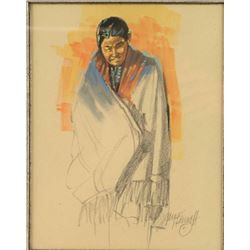 Original Pencil and Gouache