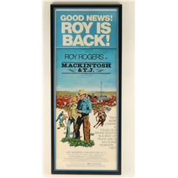 Framed Movie Insert Poster