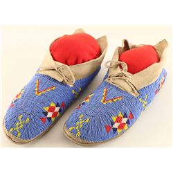 Beaded Plains Indian Moccasins