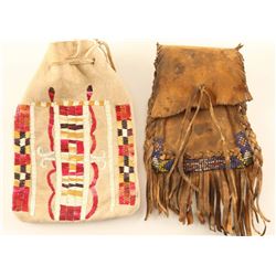 Lot of 2 Indian Bags