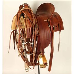 Todd Wiseman High Back Saddle