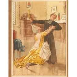 Original Gouache on Canvas