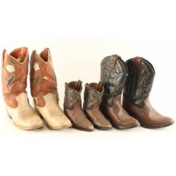 Lot of Kid's Cowboy Boots