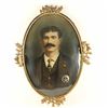 Image 2 : Antique Portrait of man with badge