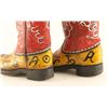 Image 3 : Pair of Handpainted Teri Freeman Boots