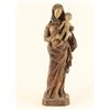 Image 1 : Hand Carved Polychromed Statue