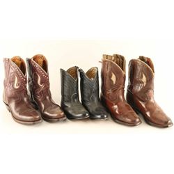 Lot of Kid's Sized Cowboy Boots