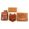 Image 1 : Lot of (4) Leather Items