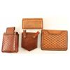Image 2 : Lot of (4) Leather Items
