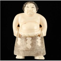 Pre-ban ivory carved netsukes