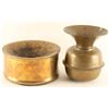 Image 1 : Lot of 2 Vintage Spittoons