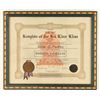 Image 2 : Ku Klux Klan Certificate