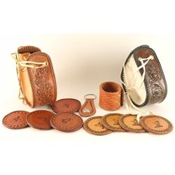 Lot of Leather Items