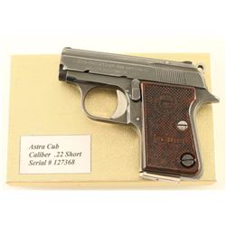 Astra Cub .22 Short SN: 127368