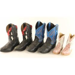 Lot of Kid's Cowboy Boots