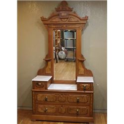 Antique East Lake Victorian Dresser