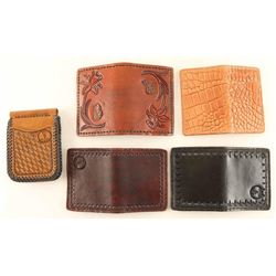 Lot of (5) Wallets