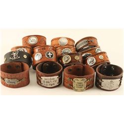 Lot of Leather Bracelets