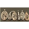 Image 1 : Lot of 6 Hopi Sterling Pendants