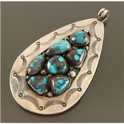 Navajo Turquoise Pendant