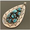 Image 1 : Navajo Turquoise Pendant