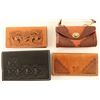 Image 2 : Lot of (4) Leather Items