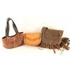 Lot of (3) Leather Bags