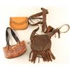 Image 2 : Lot of (3) Leather Bags