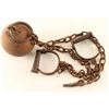 Yuma Prison Ball and Ankle Shackles