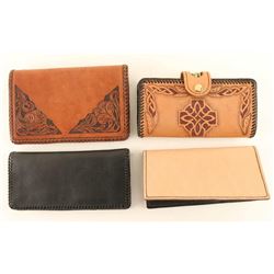 Lot of (4) Leather Items