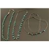 Image 2 : Lot of 4 Navajo Turquoise Necklaces