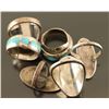 Image 2 : Lot of 7 Navajo and Hopi Rings