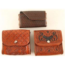 Lot of Leather Belt Bags